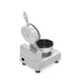 Combisteel stainless steel 4 piece heart shape waffle iron on white background view 4