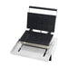 Combisteel stainless steel tabletop waffle iron with cast aluminium plate view 4