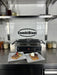 Stainless steel rotating waffle iron with dual cast aluminium plates and control knob view 4