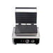 Stainless steel tabletop waffle iron with cast aluminium teflon-coated plate view 3