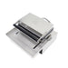 Stainless steel tabletop waffle iron with cast aluminium teflon-coated plate view 4