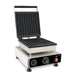 Combisteel tabletop waffle iron with 10 piece cast aluminium plates and knob controls view 2