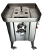 Combisteel stainless steel meat grinder with 320mm blade and interchangeable grinding plates view 3