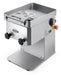 Stainless steel Combisteel meat slicer with fixed blade guard and control panel