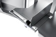 Combisteel stainless steel bone saw with 1650mm cutting band mounted on stand view 4