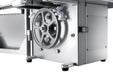 Combisteel stainless steel bone saw with 1650mm cutting band mounted on stand view 5
