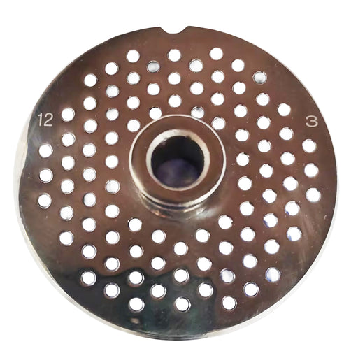 3mm stainless steel grinder plate for Combisteel meat mincer model 12