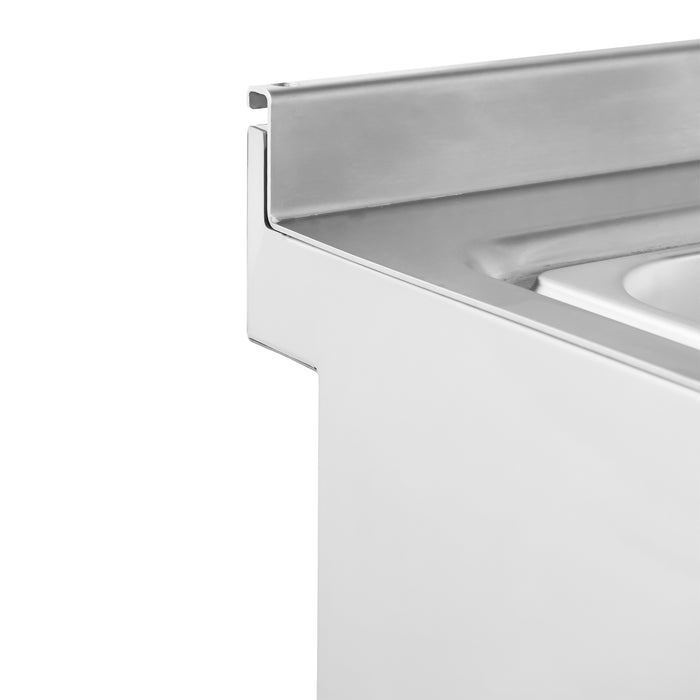 Combisteel ENTRY 700 stainless steel freestanding electric bain-marie with GN pan view 5