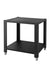 Stainless steel support stand for pizza oven installation