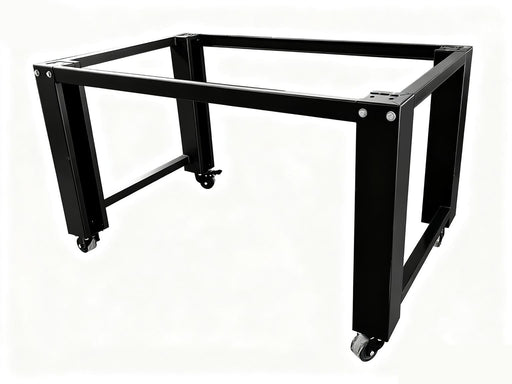 Stainless steel mobile support stand for Combisteel pizza oven