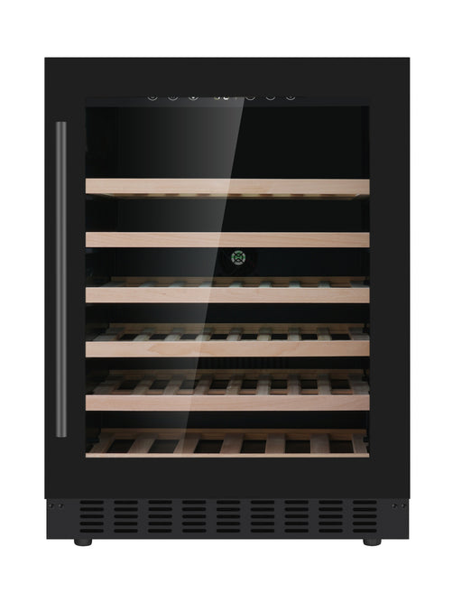Combisteel single glass door wine cooler, 145 litre capacity, freestanding unit