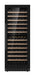 Combisteel single glass door wine cooler with LED lighting and digital display