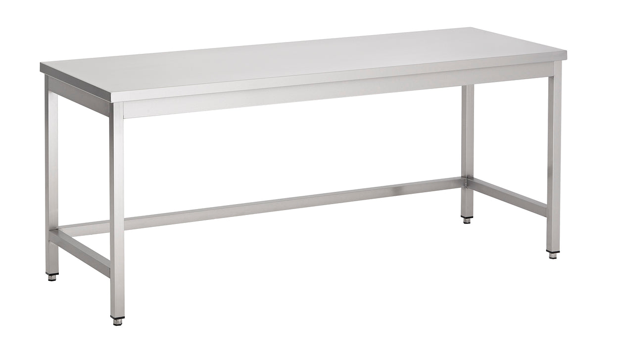 Combisteel FRAME 1700 open frame worktable, 1700mm wide by 800mm deep