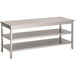 Combisteel 700 Worktable 2 Shelves 700