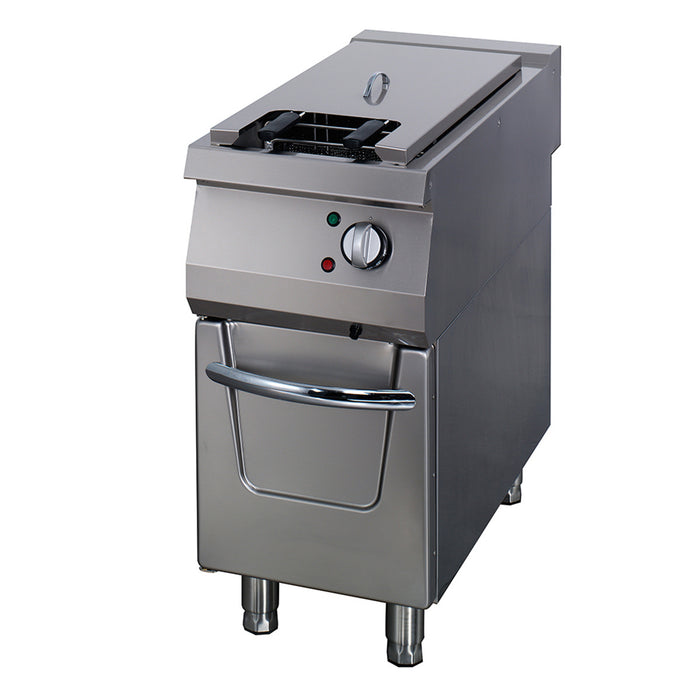 Maxima 09398607 Premium Deep Fryer 1 x 22L Single Unit 90cm Deep with Drain Tap Electric