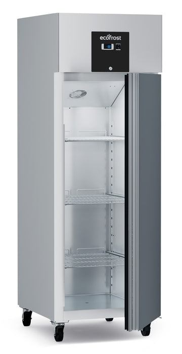Combisteel SS 600 stainless steel upright freezer, 2010mm tall. view 2