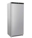 Stainless steel single door upright refrigerator with digital display panel