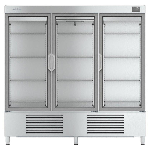 Infrico AEX1600TF glass door display refrigerator