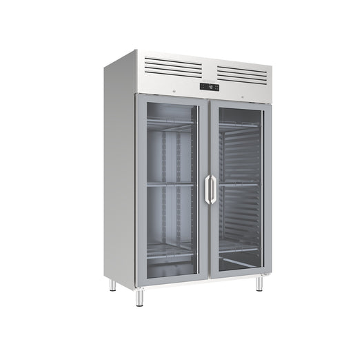 Infrico AGB1402CR Glass Door Reach-In Refrigerator