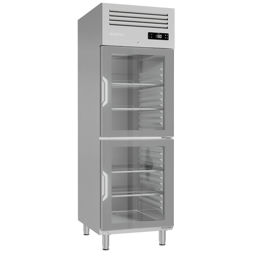 Infrico AGB702BTCR Glass Door Reach-In Freezer