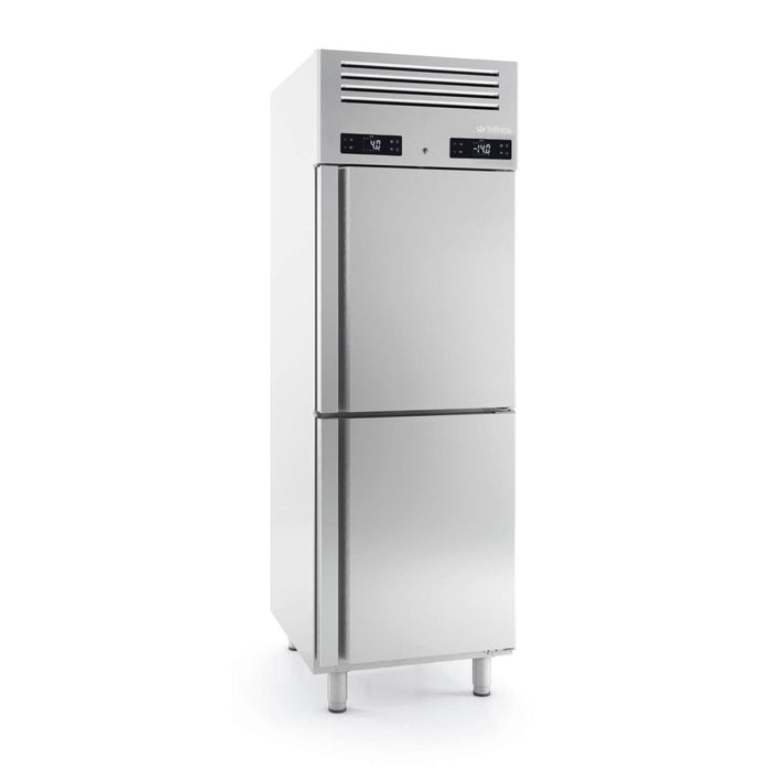 Infrico AGN702MX dual temperature fridge freezer cabinet