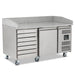 BLIZZARD 1 Dr Pizza Prep Counter with Neutral drawers 390L BPB1500-7N