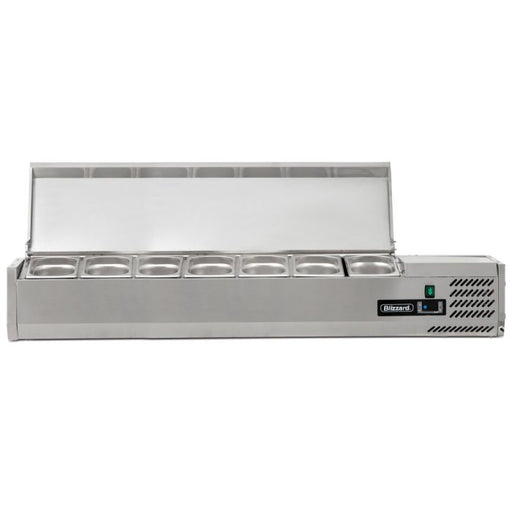 Blizzard 1/3 Gastronorm Prep Top With Hinged Lid 1500mm(W) TOP1500EN