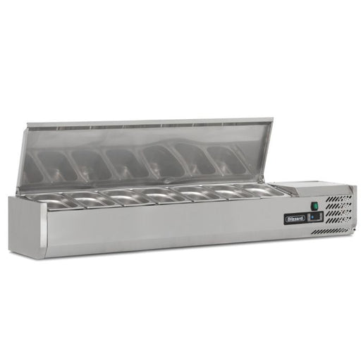 Blizzard 1/4 Gastronorm Prep Top With Hinged Lid 1500mm(W) TOP1500-14EN