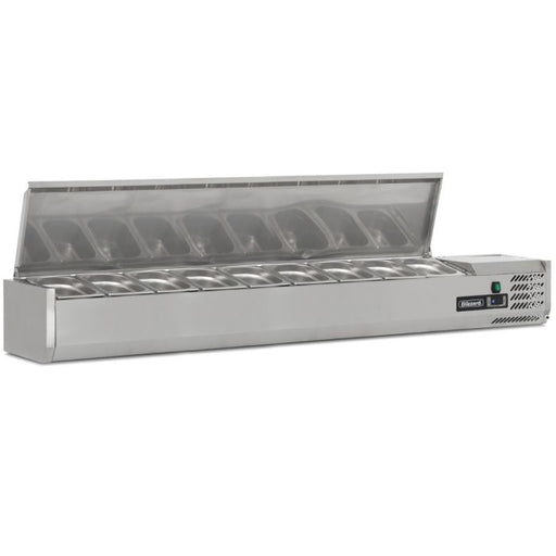 Blizzard 1/4 Gastronorm Prep Top With Hinged Lid 2000mm(W) TOP2000-14EN