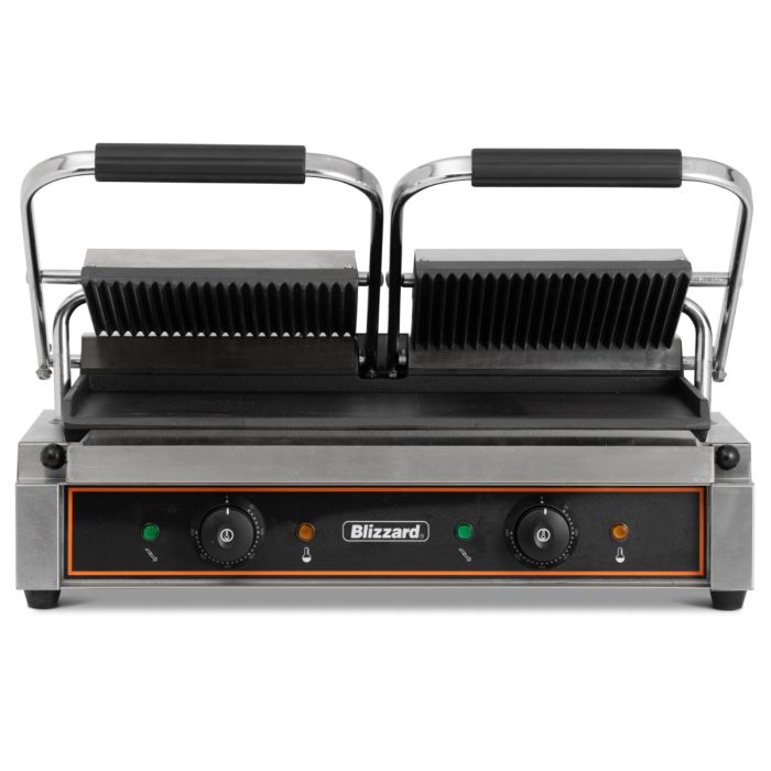 Blizzard 3600w Double Contact Grill Bottom Smooth BRSCG2
