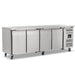 Blizzard 4 Door Gn1/1 Freezer Counter Without Upstand 553L LBC4NU