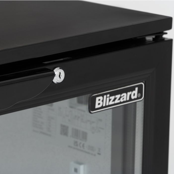 Blizzard Triple Door Low Height Bar Bottle Cooler (276btl) LOWBAR3