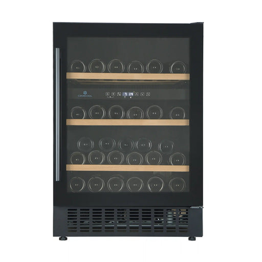 Cavecool Affection Jargon Essential Edition 46 bottle wine cooler, front view