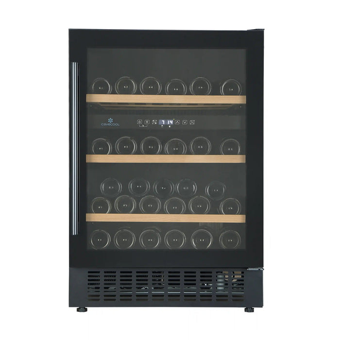 Cavecool Affection Jargon Essential Edition 46 bottle wine cooler, front view