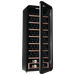 Cavecool Retro Halite 76 bottle single zone wine cooler, angled view