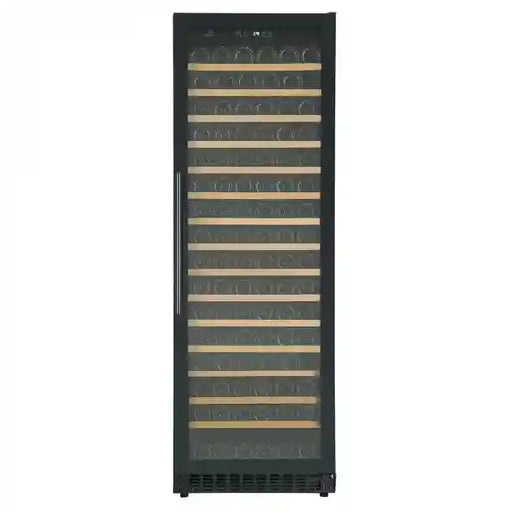 Cavecool Affection Onyx 171 bottle single zone wine cooler, front view