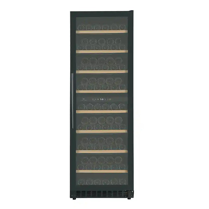 Cavecool Affection Onyx Essential Edition 171 bottle dual zone wine cooler, front view