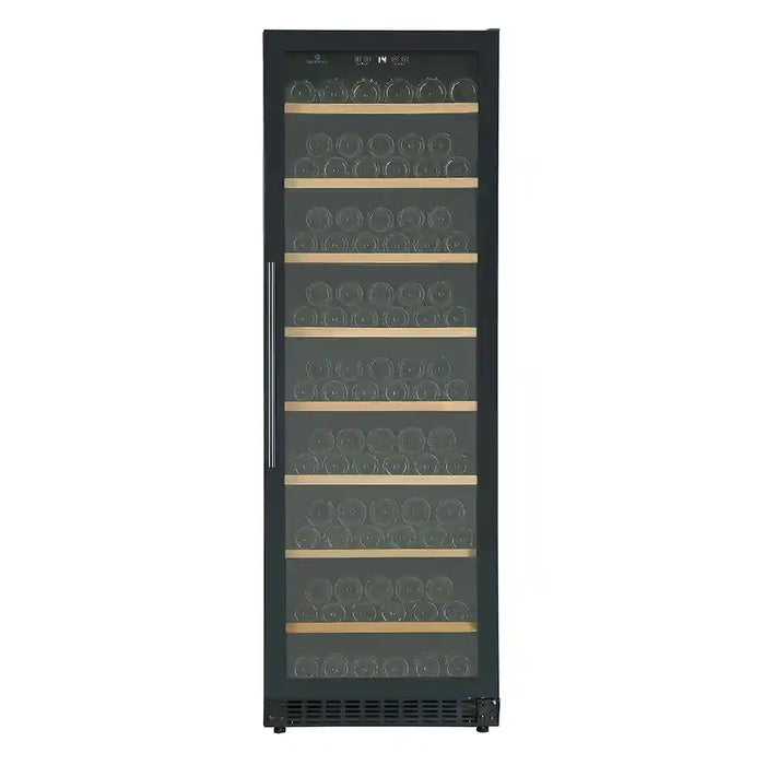 Cavecool Affection Onyx Essential Edition 171 bottle single zone wine cooler, front view