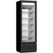 Crystal Glass Door Freezer Display CRFV500