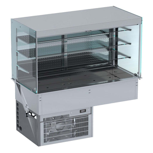 Drop-in Cubic Refrigerated Display Wall Model - Roll-up 4/1