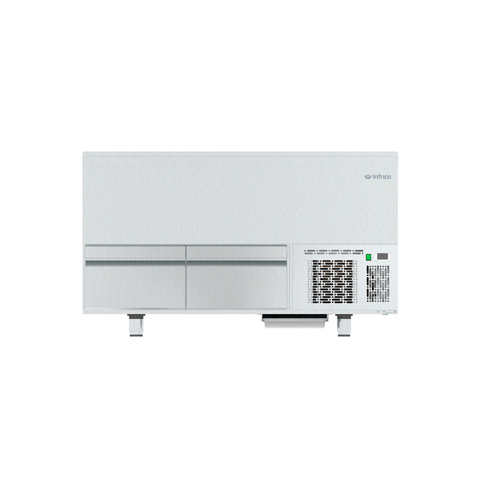 Infrico EBC 1500 II chest bottle cooler with drawers