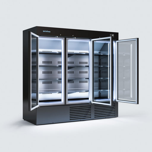 Infrico ERC 200 PH BT vertical glass door merchandiser