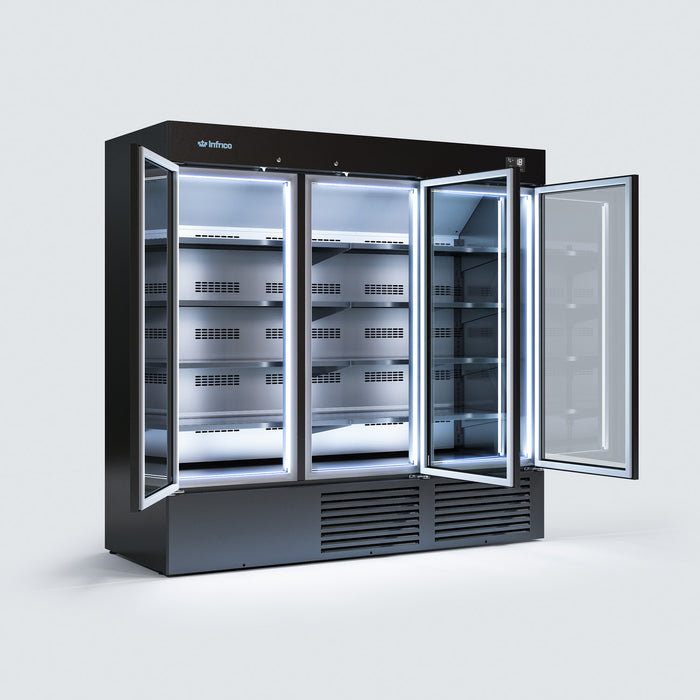 Infrico ERC 200 PH BT vertical glass door merchandiser