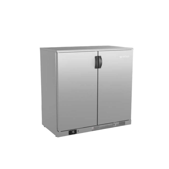 Infrico ERV 15 PP II solid door back bar bottle cooler