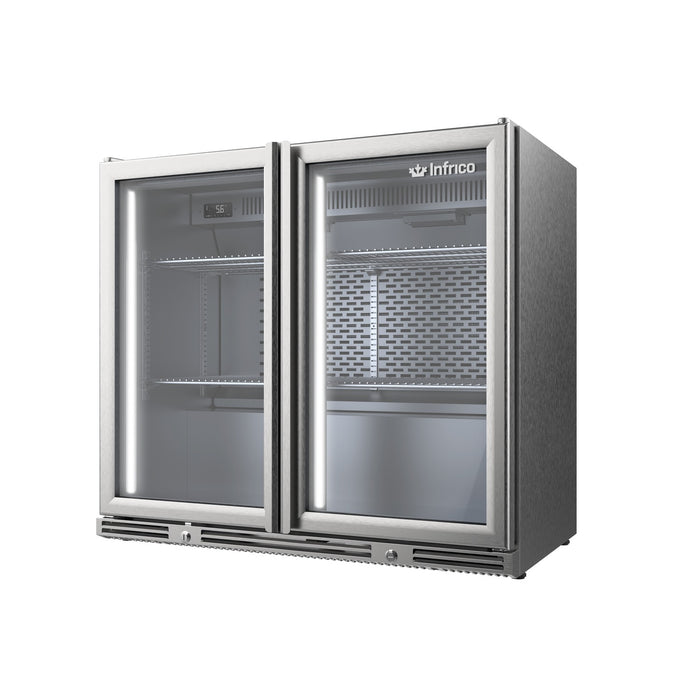 Infrico ERV 25 II XS back bar bottle cooler