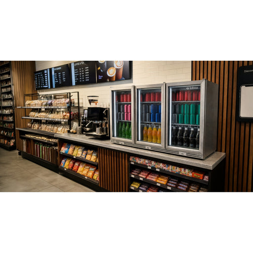 Infrico ERV 35 II XS back bar bottle cooler