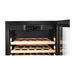 Cella 154 Bottle Dual Zone Wine cooler, FWS154D-BLACK