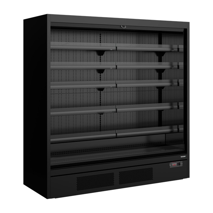 Tefcold Rack System Tefcold Galaxy+ Open Range Black Multi Deck | Ireland — ChillCooler