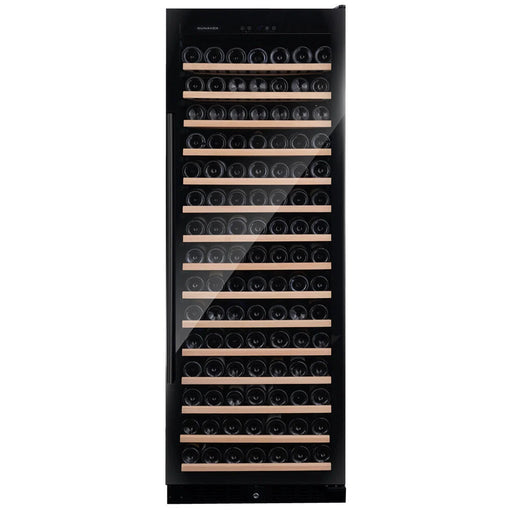 Dunavox GRANDE-194 194 bottle wine cooler, black handle