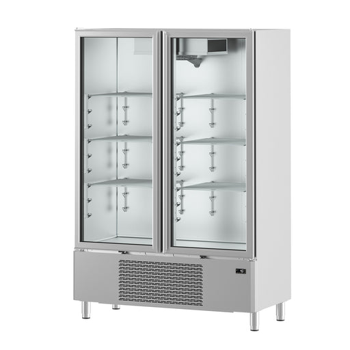 Infrico IAN1002CR Glass Door Reach-In Refrigerator